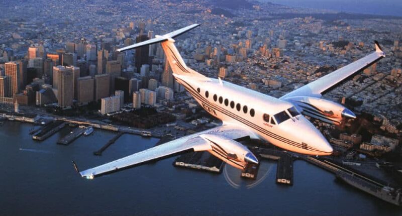 King Air 350 : Noleggio jet privato 