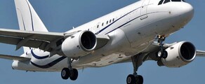 AIRBUS A318 ELITE: Noleggio jet privato