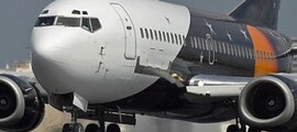 Fokker 100 intérieur siège
