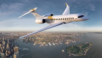 Bombardier Global 8000 Il nuovo vertice dell’aviazione d’affari