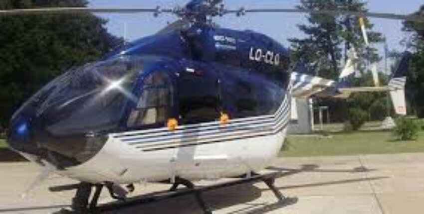 EC 145 C2 extérieur bleu