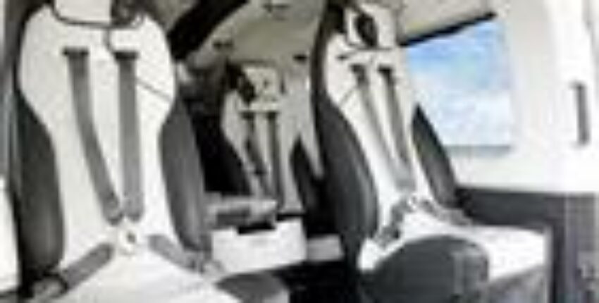 EC 145 C2 siège intérieur blanc