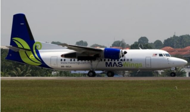 Fokker 50 vol de groupe