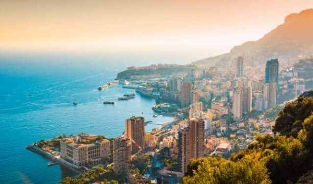 vue sur monaco