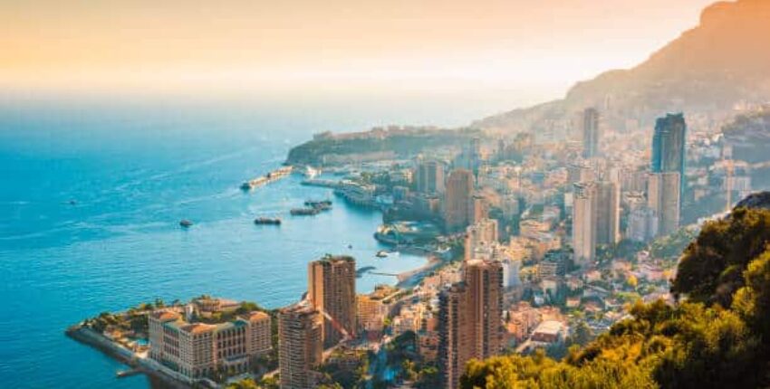 vue sur monaco