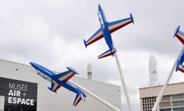 Musée de l'Air et de l'Espace – jets exposés