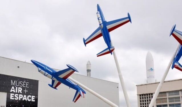 Musée de l'Air et de l'Espace – jets exposés