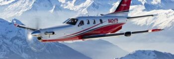 TBM 850 en vol