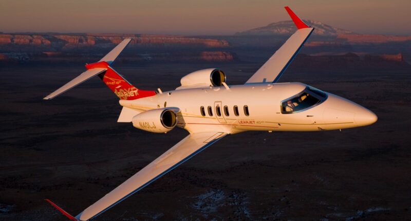 LEARJET 40 XR : noleggio jet privato 