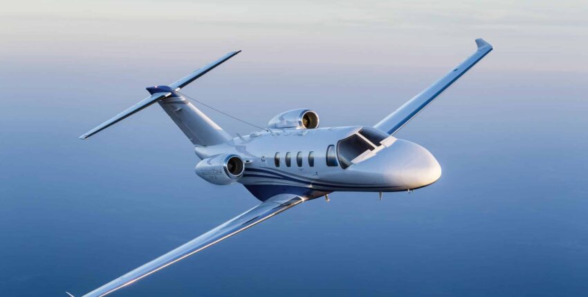 Cessna Citation M2 en vol