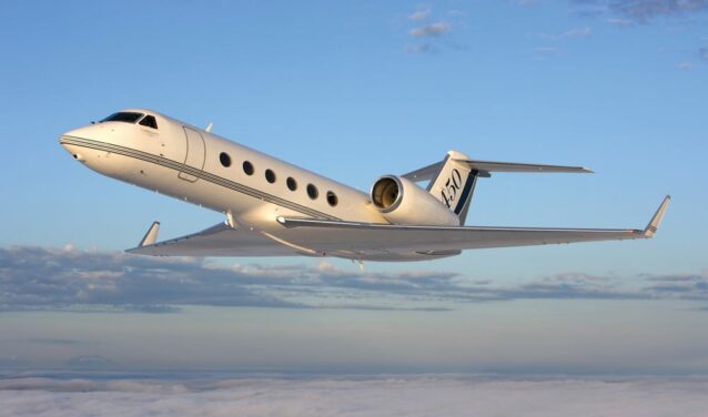 Gulfstream G450 au décollage