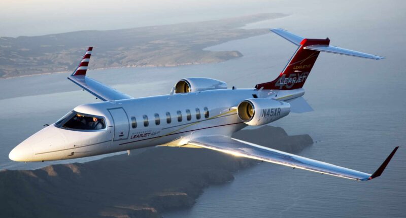 Learjet 45 XR : noleggio jet privato