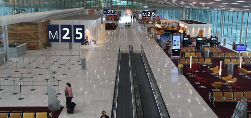 Hall aéroport CDG