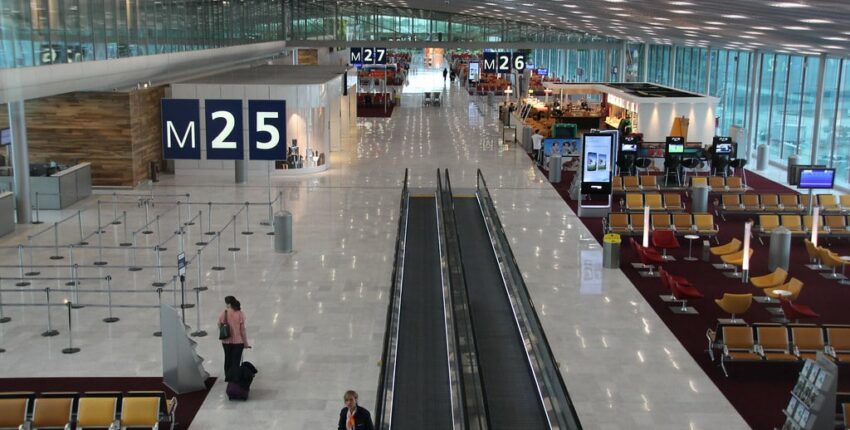 Hall aéroport CDG