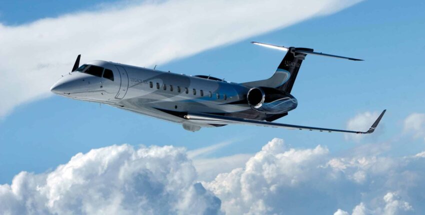 Legacy 600 en vol