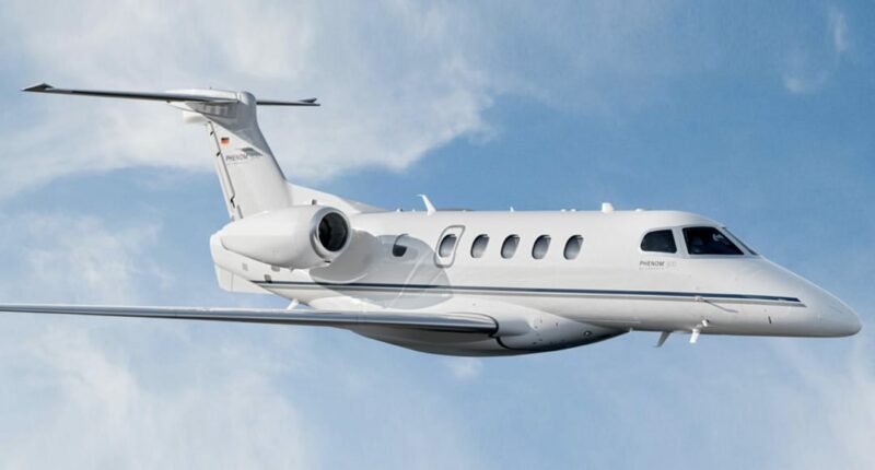 Phenom 300 : Noleggio jet privato