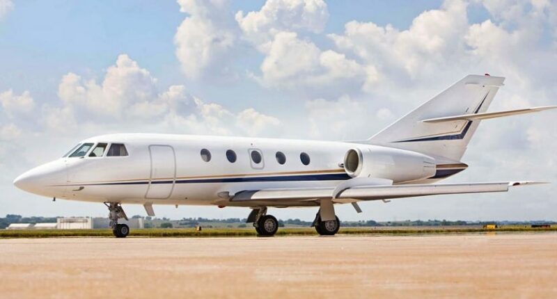 FALCON 20 : Noleggio jet privato 