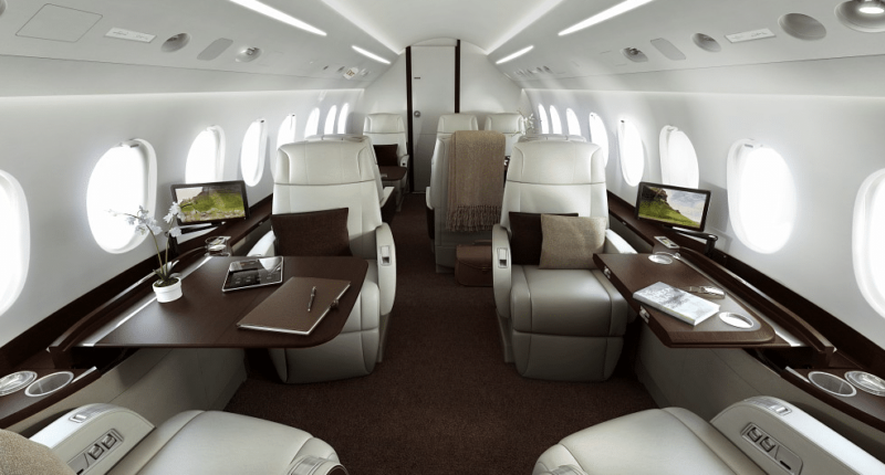 FALCON 2000 : Noleggio jet privato 