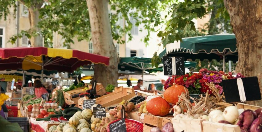 marché Provencal de fruits et légumes