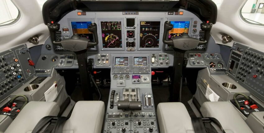 Citation XLS cockpit