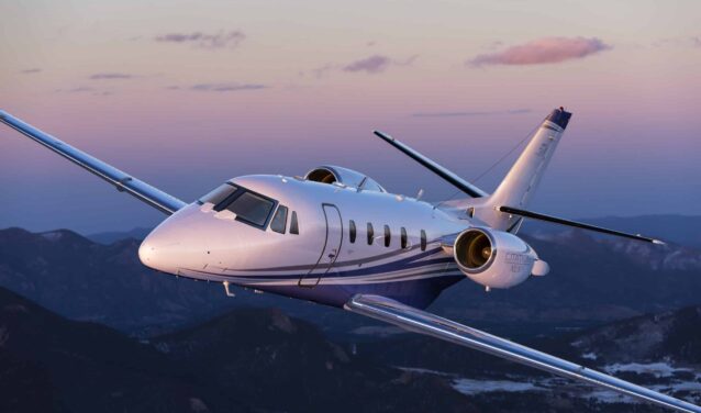 CITATION XLS en vol