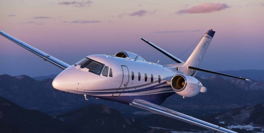 CITATION XLS en vol