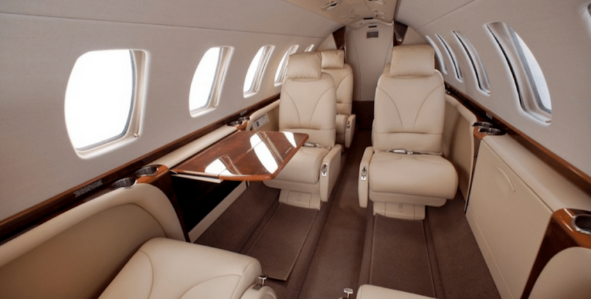 CITATION CJ3 intérieur