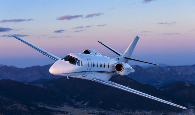 Extérieur jet privé Citation Excel - AEROAFFAIRES