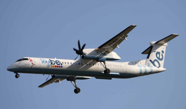 Dash 8 en vol