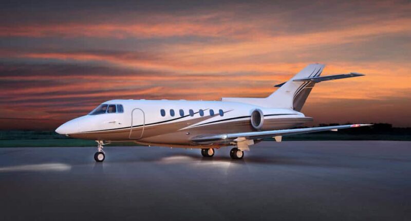 HAWKER 1000 : noleggio jet privato 