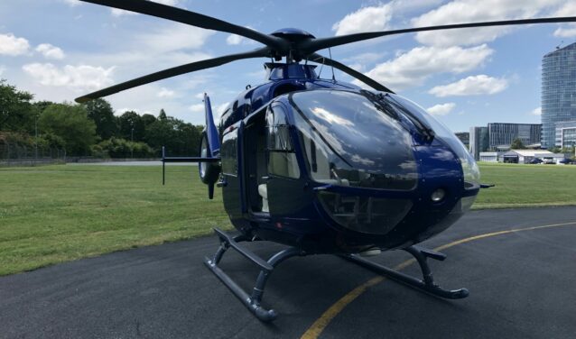 EC135 bleu