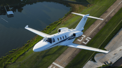 Citation M2 en vol