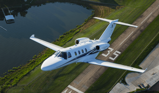 Citation M2 en vol