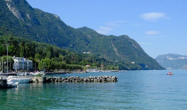 Lac du Bourget à Chambery