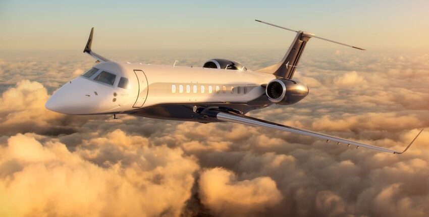 Legacy 600 en vol