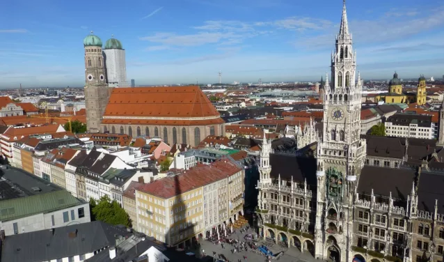 Vue sur Munich