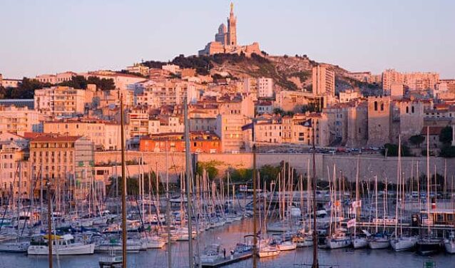 marseille couché de soleil