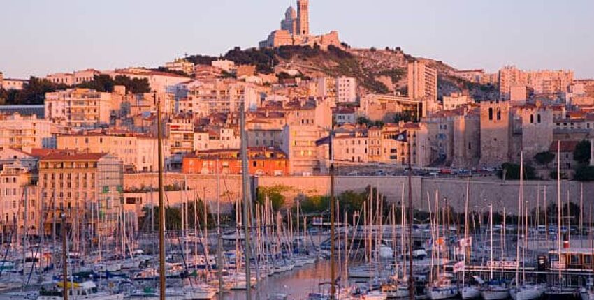 marseille couché de soleil