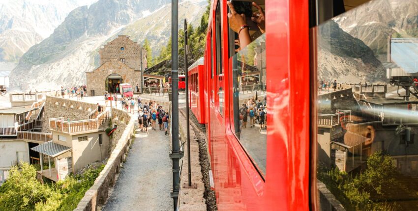 Chamonix petit train