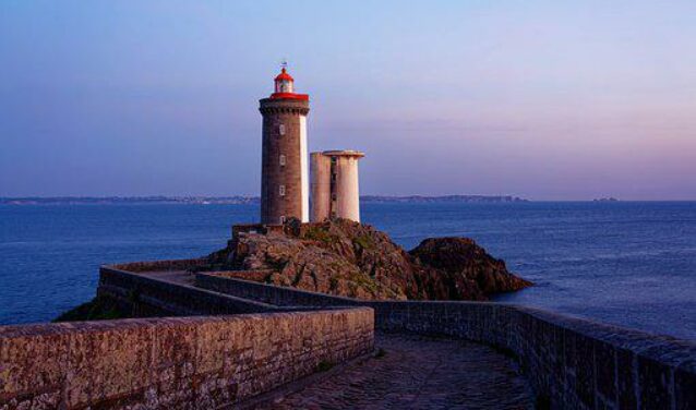 Brest phare bord de mer