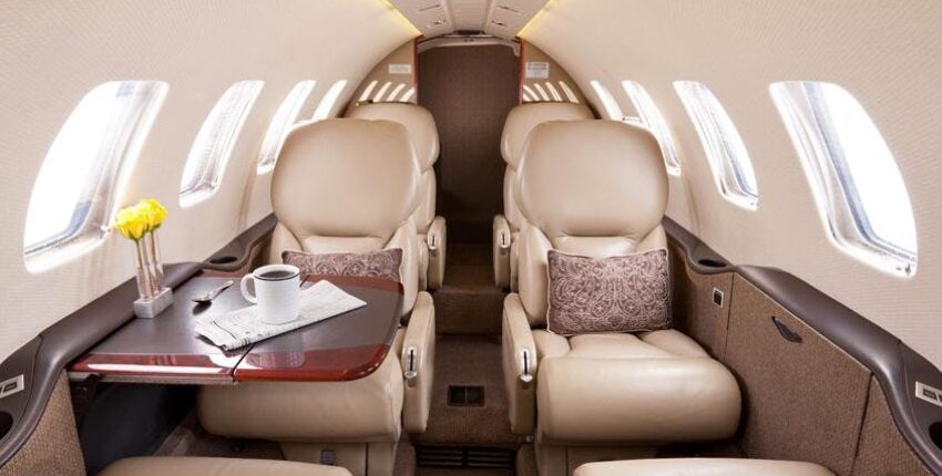 Citation Bravo intérieur beige