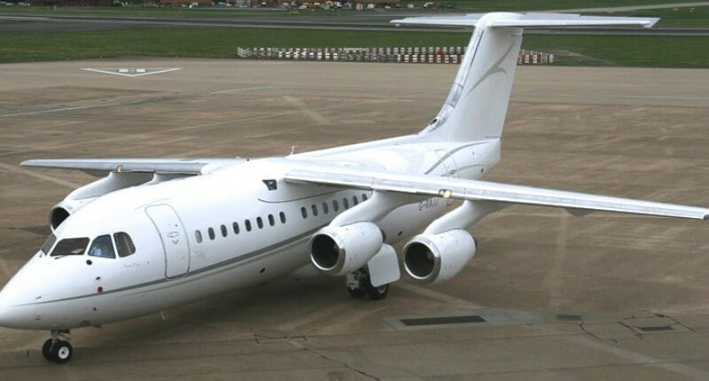 Noleggio jet privato AVRO RJ 85