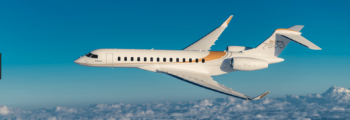 Global 7500 en vol