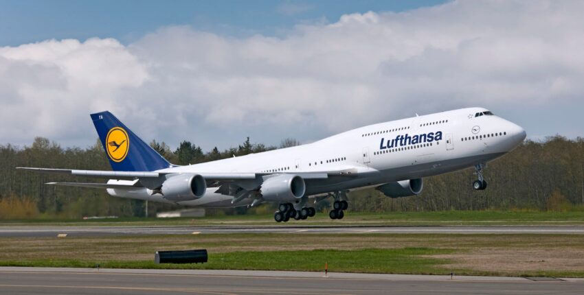 Boeing 747 en vol
