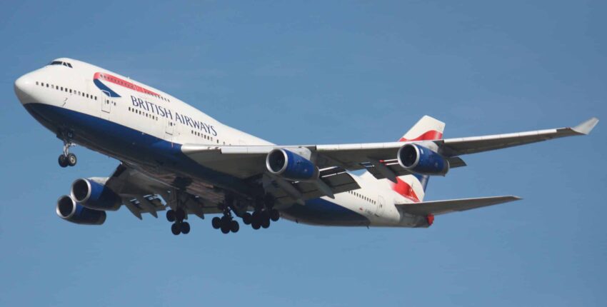 Boeing 747 en vol