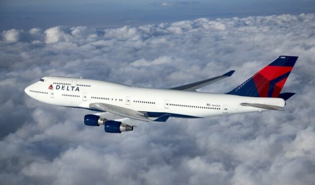 Boeing 747 en vol