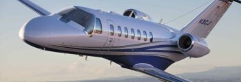 Citation CJ3 en vol