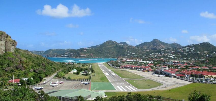 St Barth aéroport