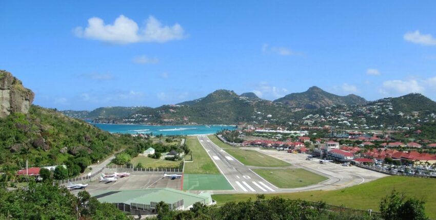 St Barth aéroport