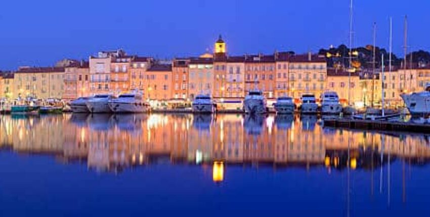 port st tropez la nuit